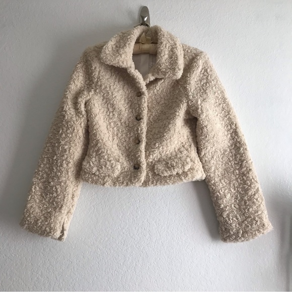 Sherpa collared button down jacket - Picture 1 of 5